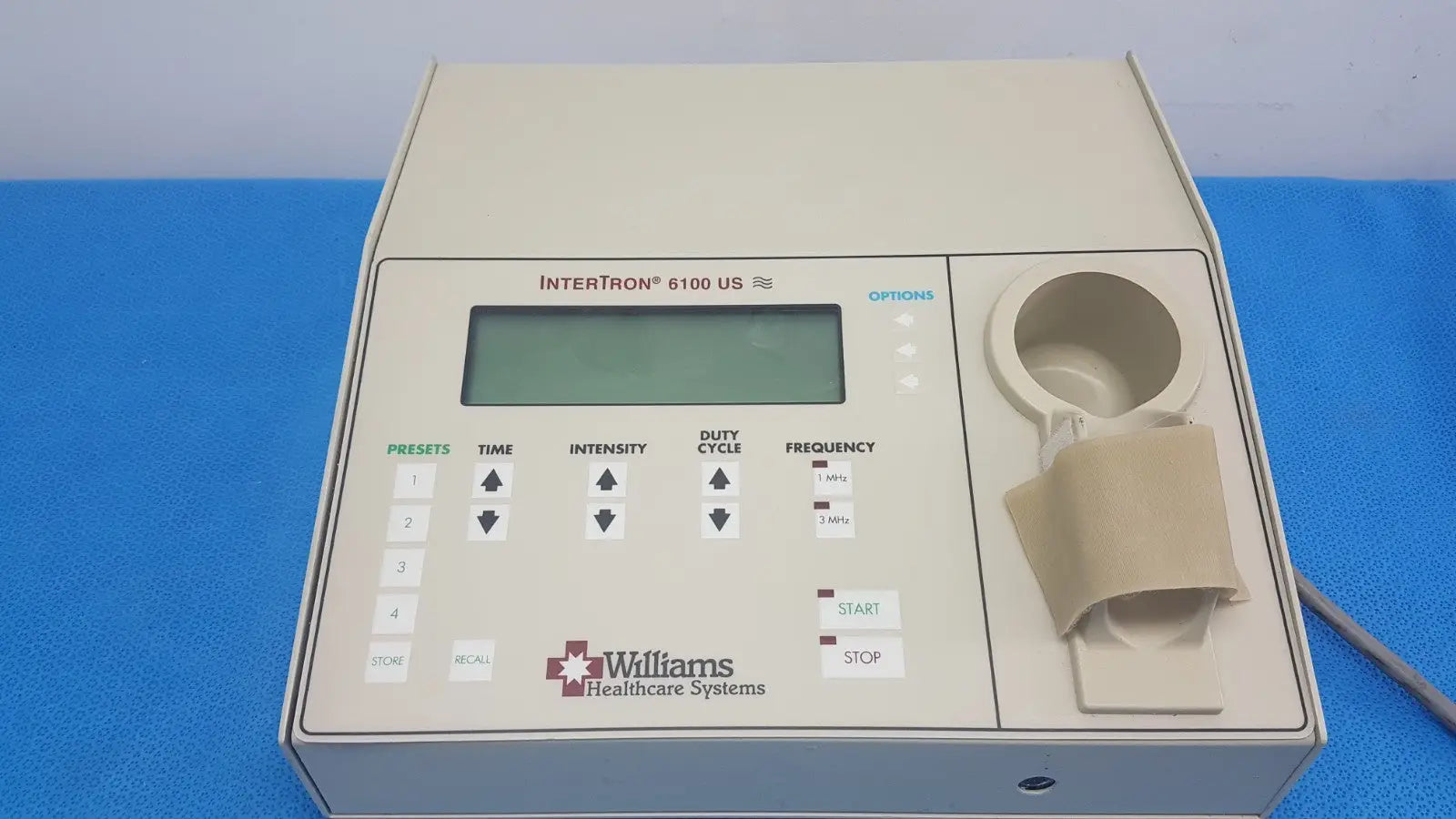 Williams 6100 Ultrasound Therapeutic Device – Clinical Physical Therapy Machine