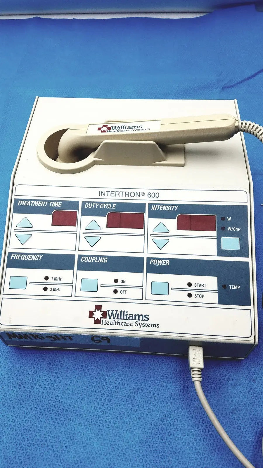 Williams Intertron 600 Physiotherapy Machine
