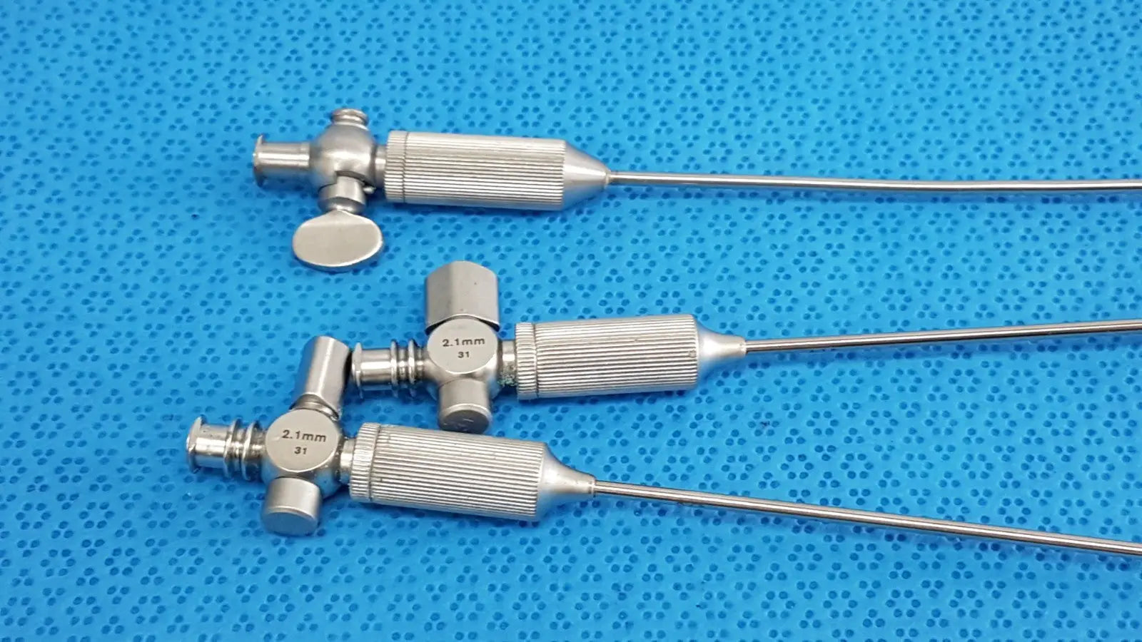 Wolf 8302.08 Laparoscopic Veres Cannula – Stainless Steel Surgical Tool lot of 3