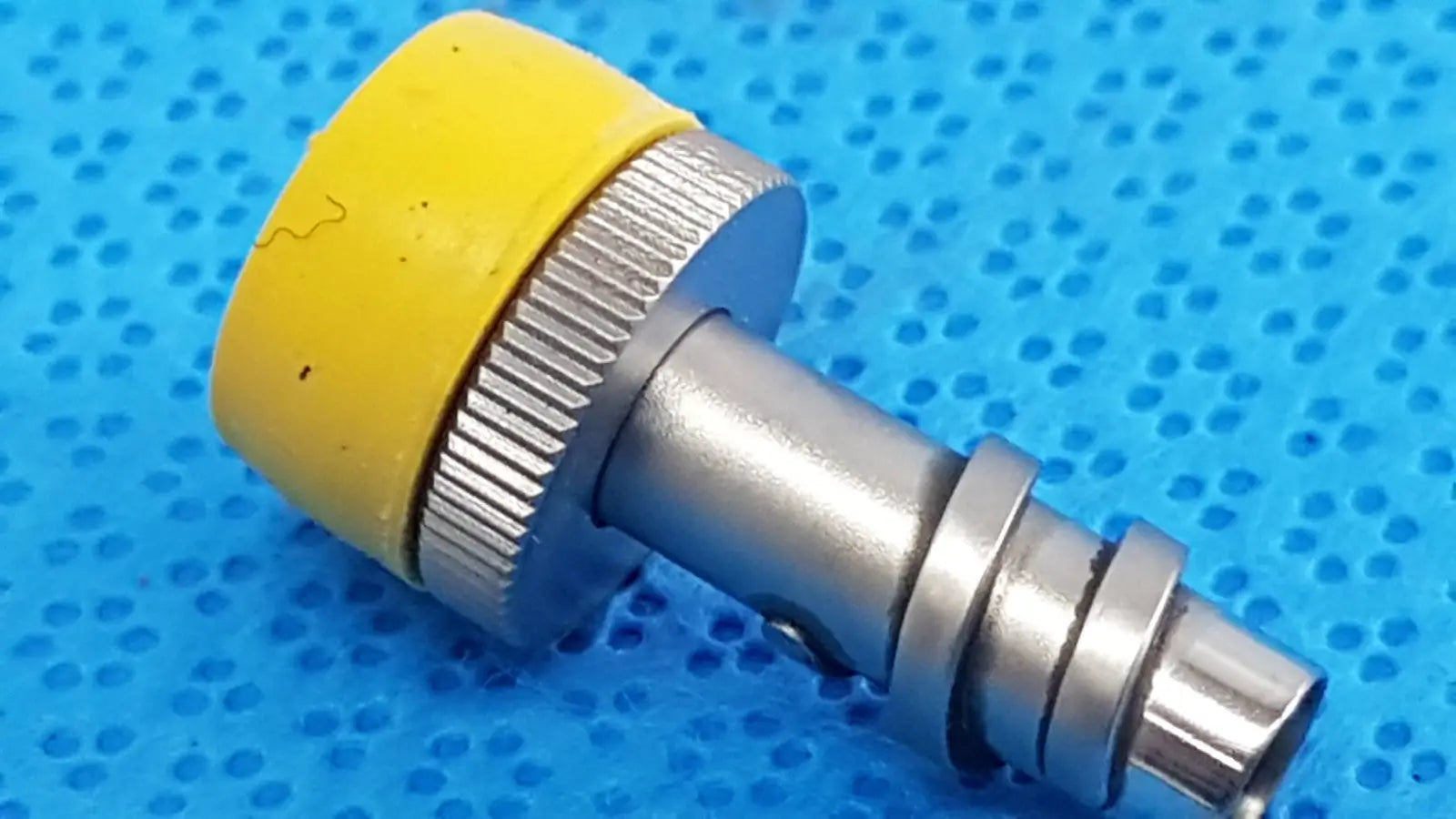 Wolf Stainless Luer-Lock Tube Connector – Surgical Instrument Fitting