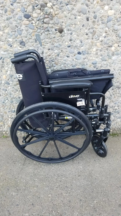X4 Transport Wheelchair by Drive Medical – Foldable & Lightweight