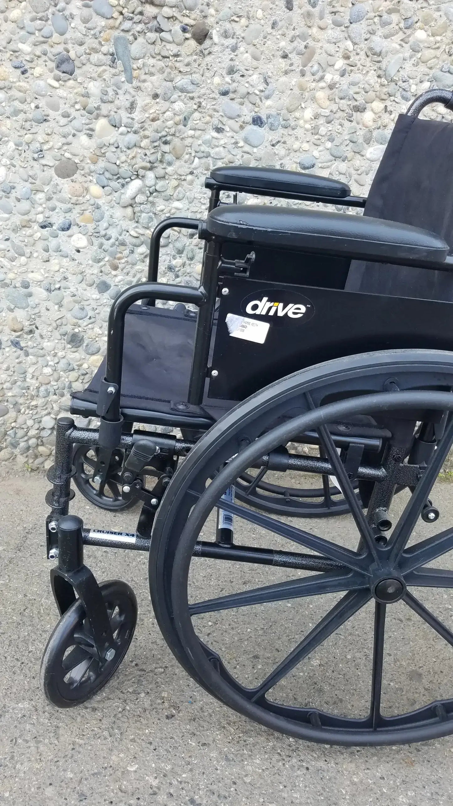 X4 Transport Wheelchair by Drive Medical – Foldable & Lightweight