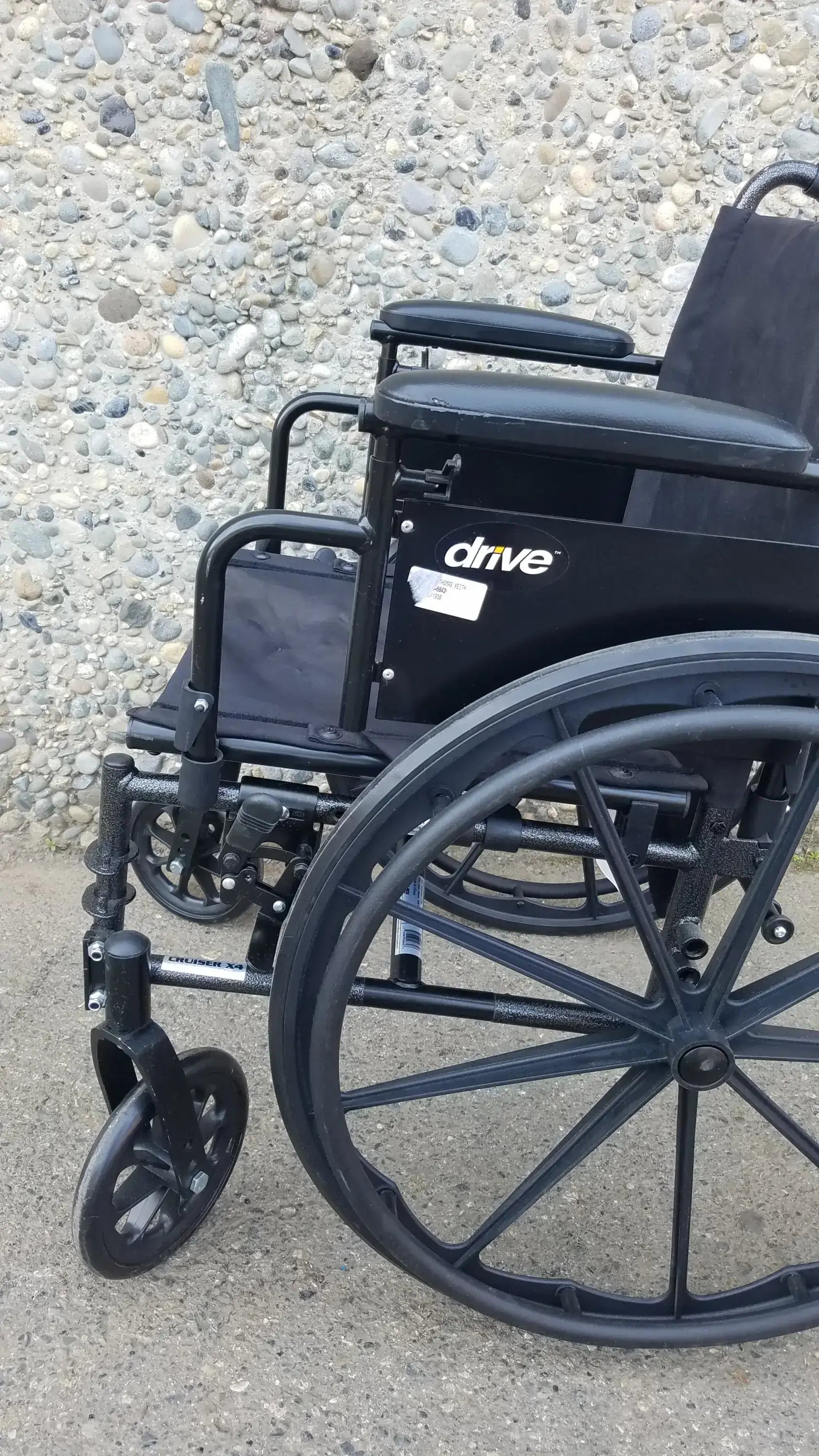 X4 Transport Wheelchair by Drive Medical – Foldable & Lightweight