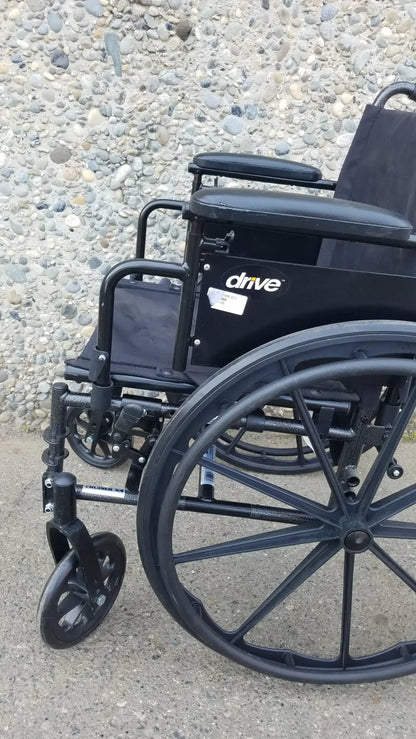 X4 Transport Wheelchair by Drive Medical – Foldable & Lightweight