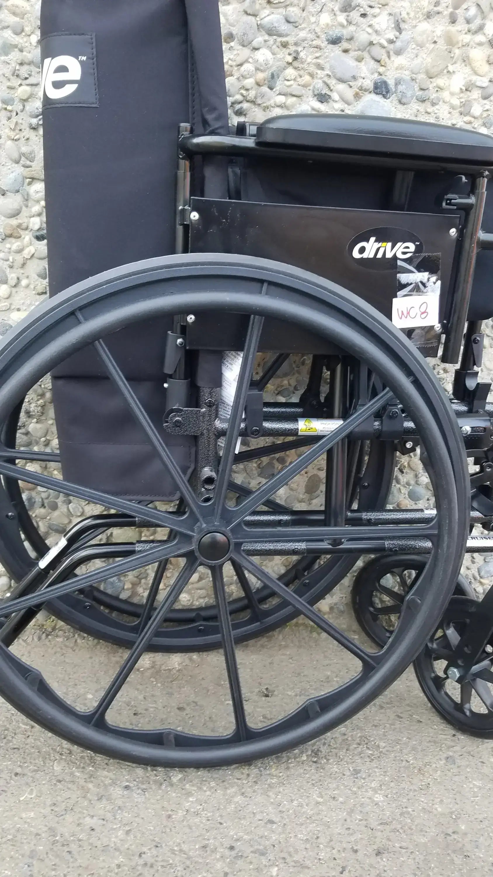 X4 Transport Wheelchair by Drive Medical – Foldable & Lightweight