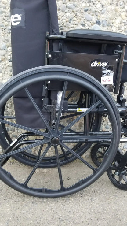 X4 Transport Wheelchair by Drive Medical – Foldable & Lightweight
