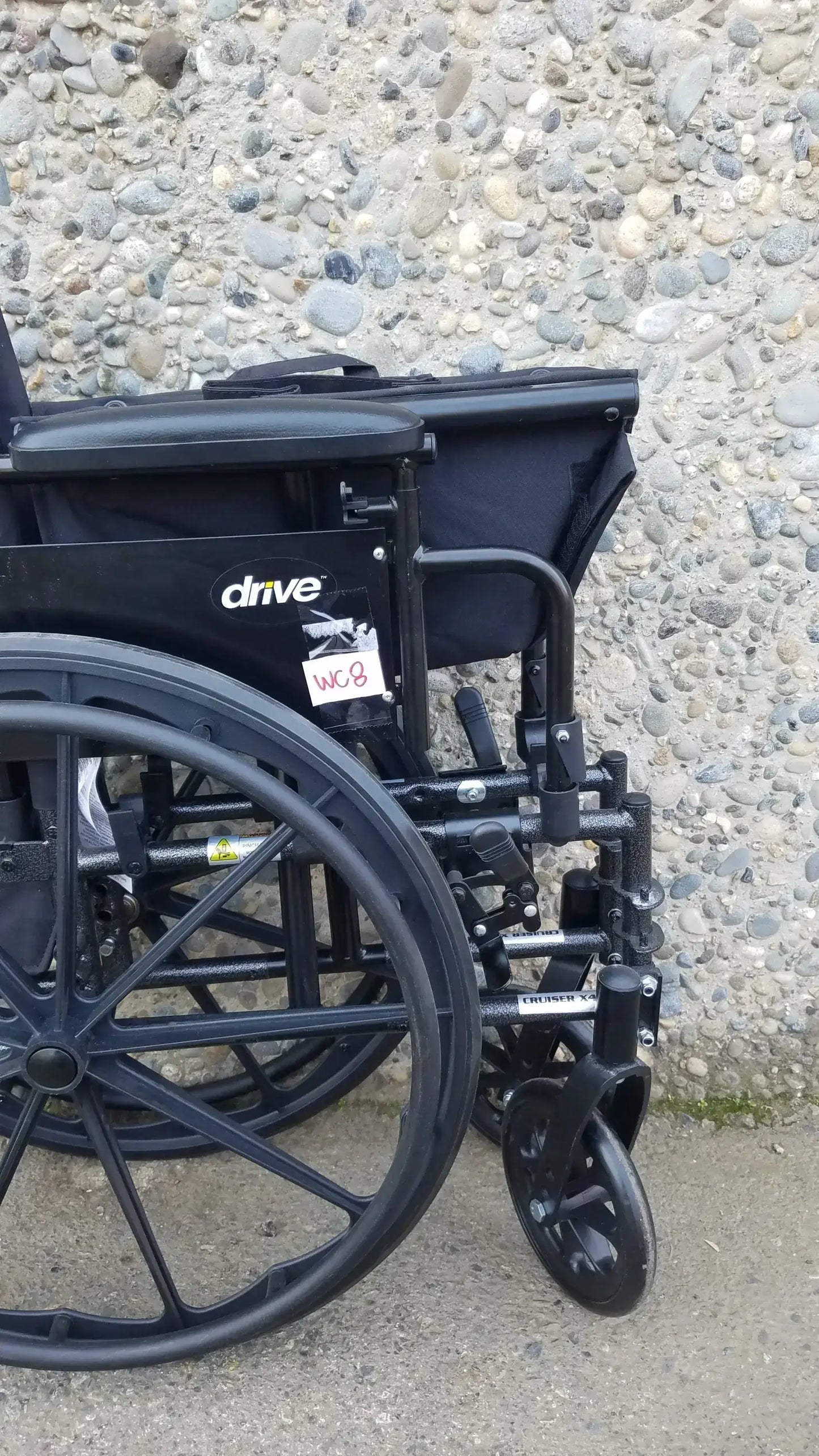 X4 Transport Wheelchair by Drive Medical – Foldable & Lightweight
