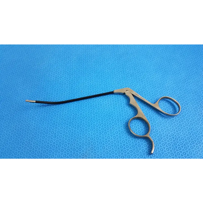 Xomed Curved Left Stainless Steel Surgical Scissors