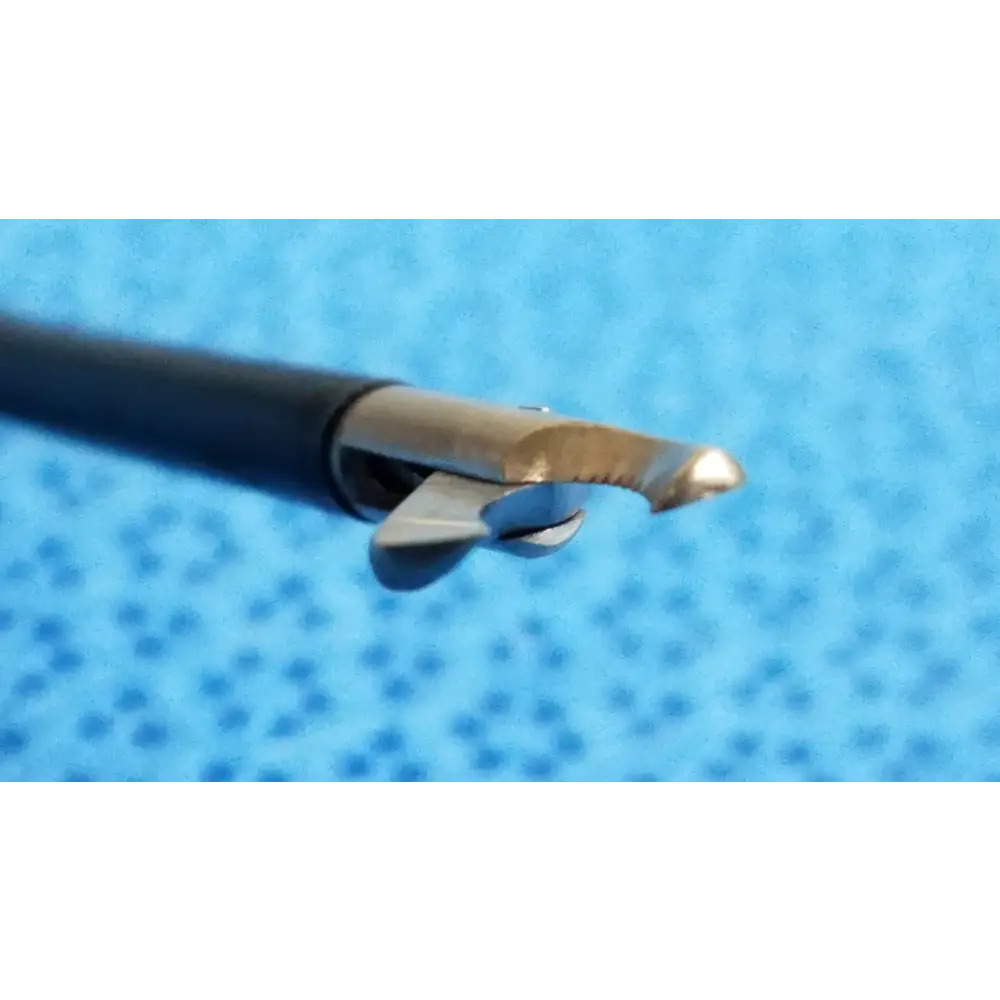 Xomed Curved Left Stainless Steel Surgical Scissors