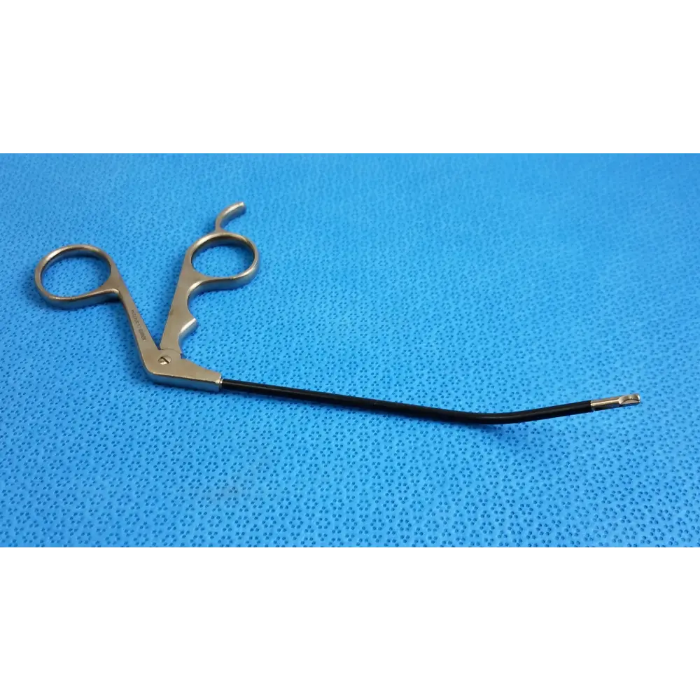 Xomed Curved Left Stainless Steel Surgical Scissors