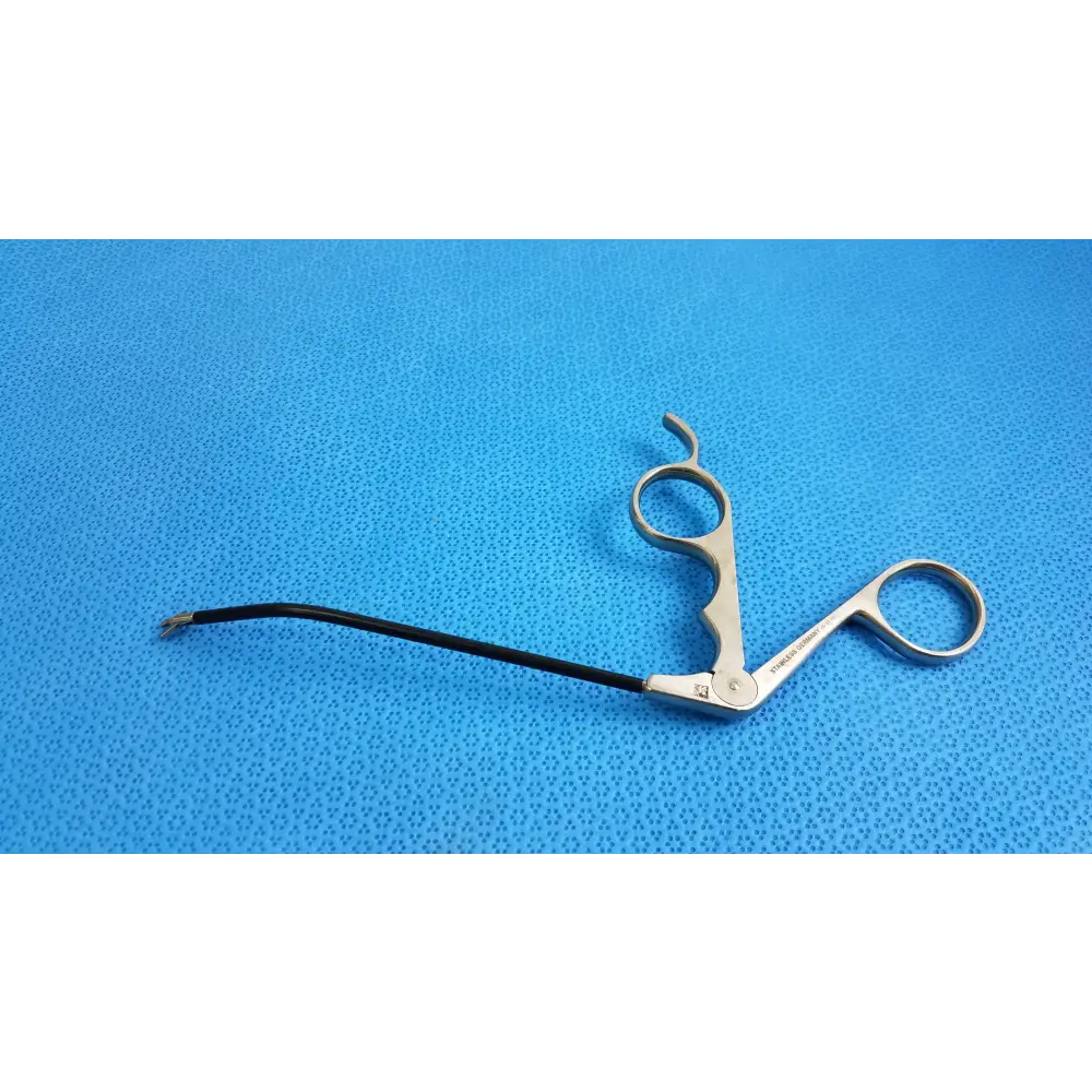 Xomed Curved Left Stainless Steel Surgical Scissors