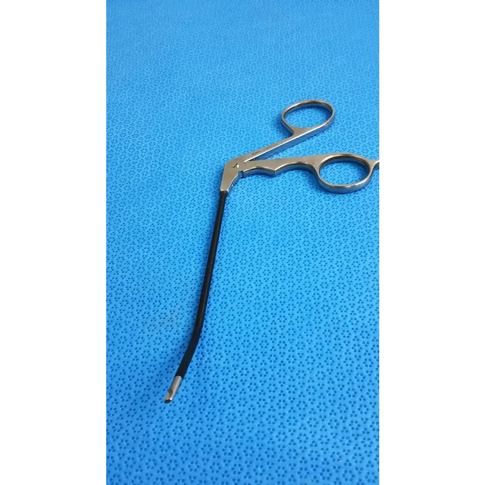 Xomed Curved Left Stainless Steel Surgical Scissors