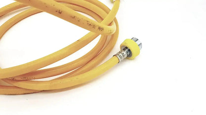 Yellow hose air print lot 08-12 features a coiled hose with metallic connector and yellow protective cap for air use