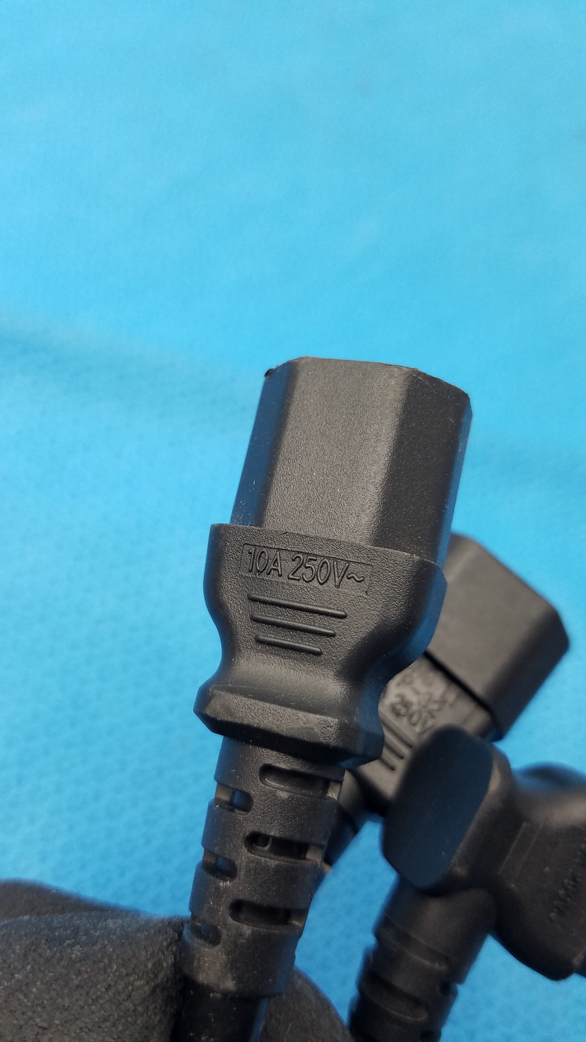 Yung Li YC-12 IEC C14 to Triple C13 Female 3-Way Power Splitter Cord