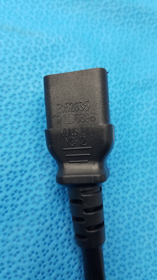 Yung Li YC-12 IEC C14 to Triple C13 Female 3-Way Power Splitter Cord