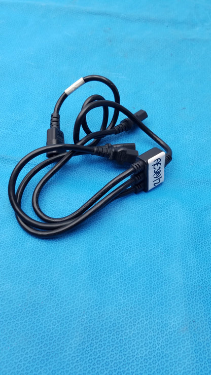 Yung Li YC-12 IEC C14 to Triple C13 Female 3-Way Power Splitter Cord