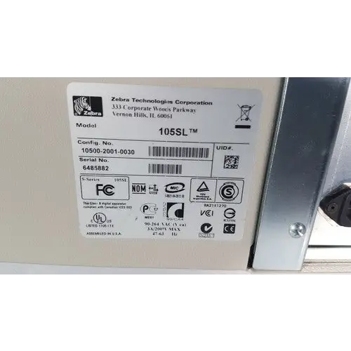 Zebra 105SL Thermal Label Printer
