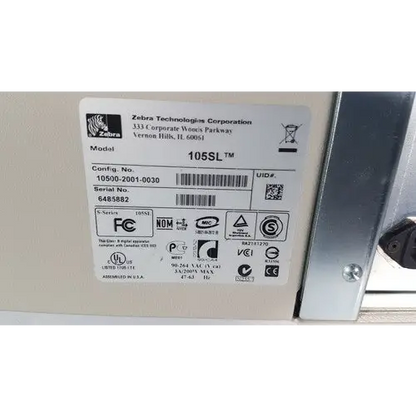 Zebra 105SL Thermal Label Printer
