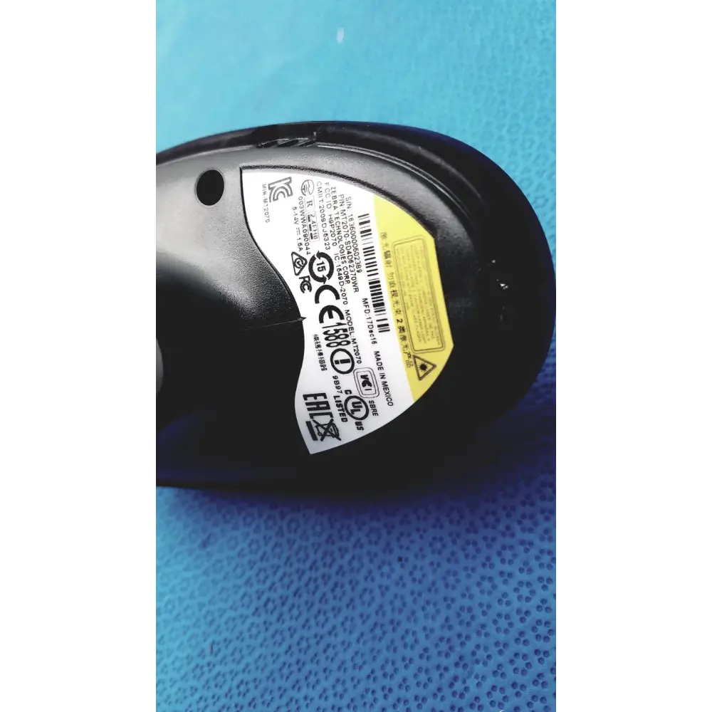 Zebra Barcode Scanner MT2070-SD4D62370WR with Battery Charger