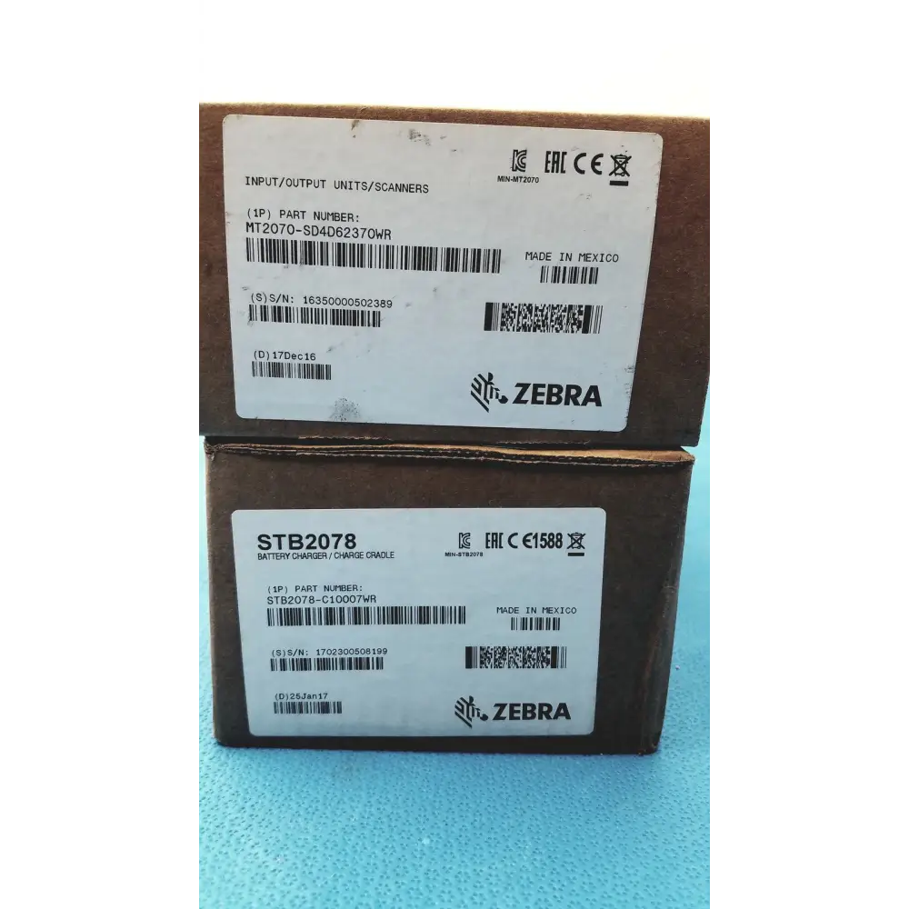 Zebra Barcode Scanner MT2070-SD4D62370WR with Battery Charger