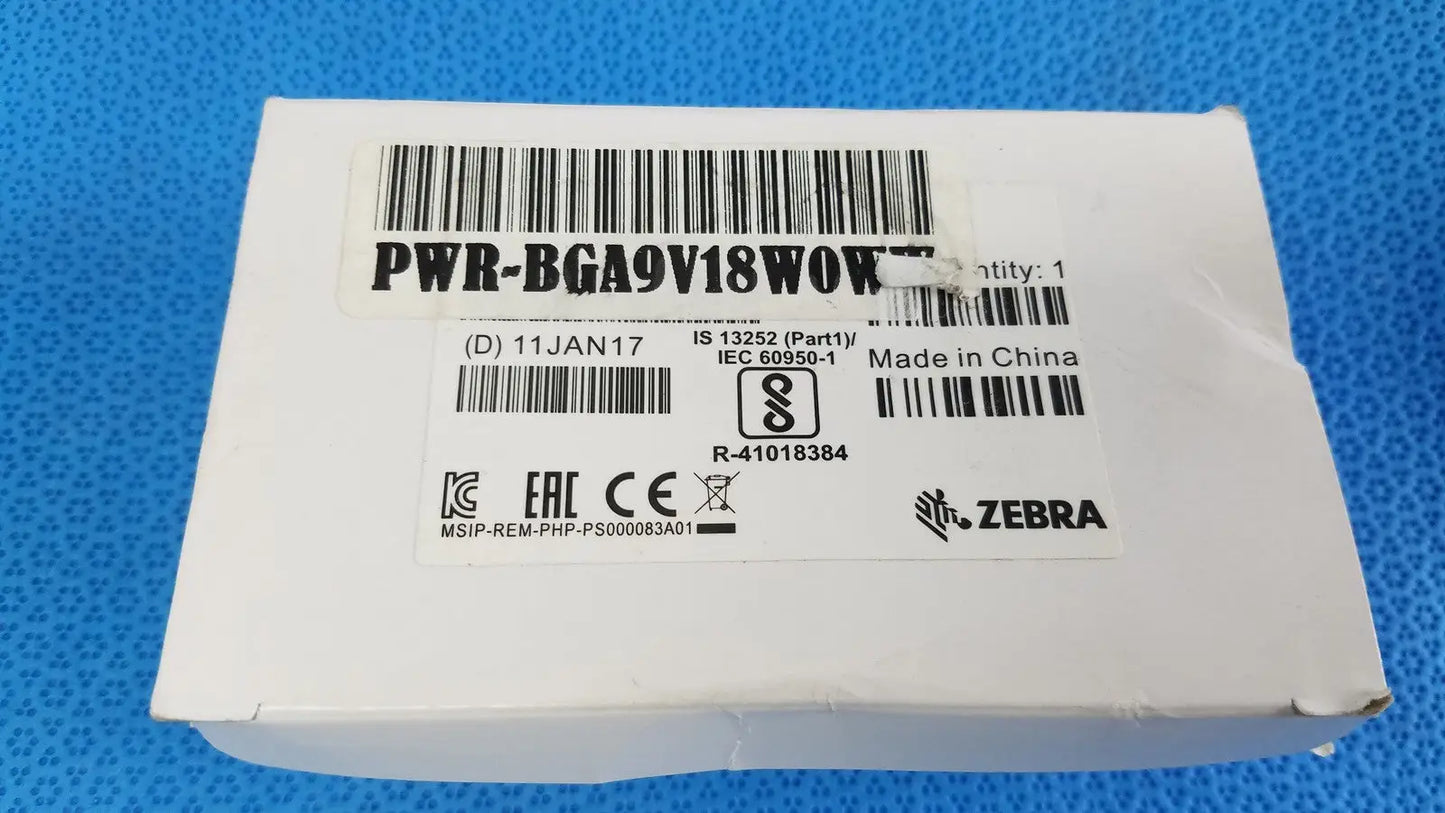 Zebra PWR-BGA9V18WOWW AC Power Supply Model PS000083A01