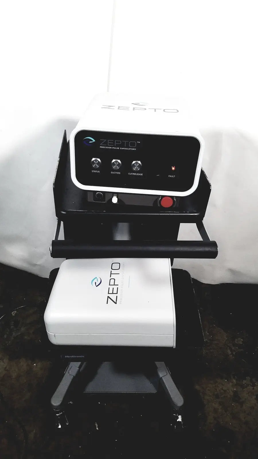 Zepto Precision Pulse Capsulotomy & Zepto Power Console 12684 With Stand