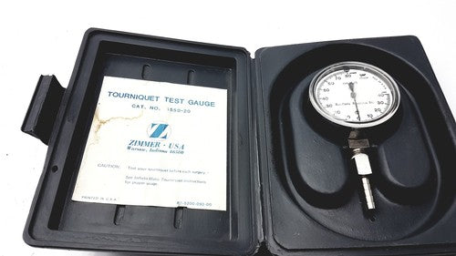 Zimmer 1550-20 Tourniquet Test Gauge MMHG