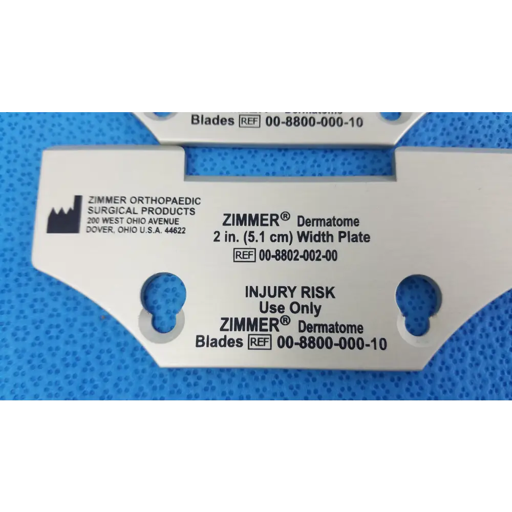 Zimmer 8821-01 Electric Dermatome AutoClave Case