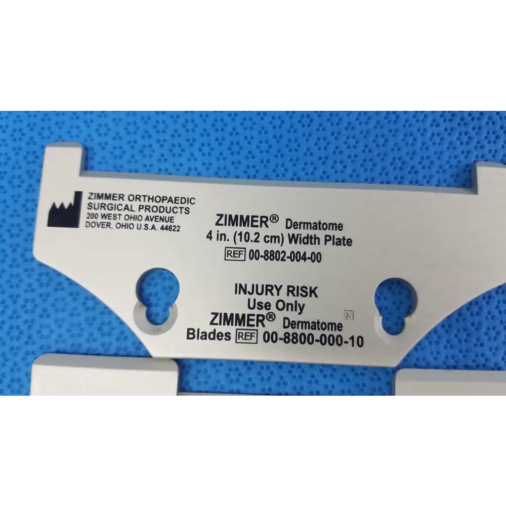 Zimmer 8821-01 Electric Dermatome AutoClave Case