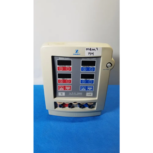 Zimmer ATS 2000 Automatic Tourniquet System – Dual Cuff Control Unit