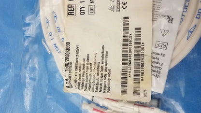 Zimmer ATS 2000 Pneumatic Dual Hose – Red Tourniquet Cuff Connector Used