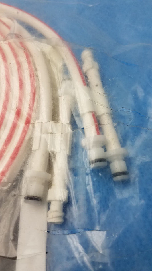 Zimmer ATS 2000 Pneumatic Dual Hose – Red Tourniquet Cuff Connector Used