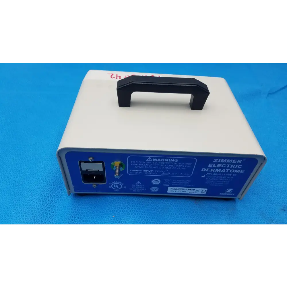 Zimmer Electric Dermatome Power Supply Unit 00-8821-006-00 100-240V Medical