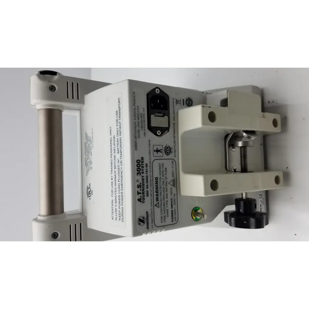 Zimmer Hall ATS 3000 Automatic Tourniquet System 60-3000-101-00