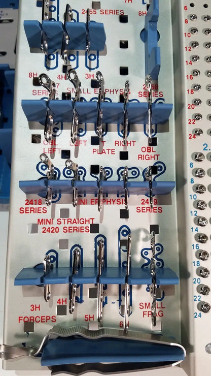 Zimmer Mini Fragment Set 2600-07 Fracture Management - Surgical Instrument