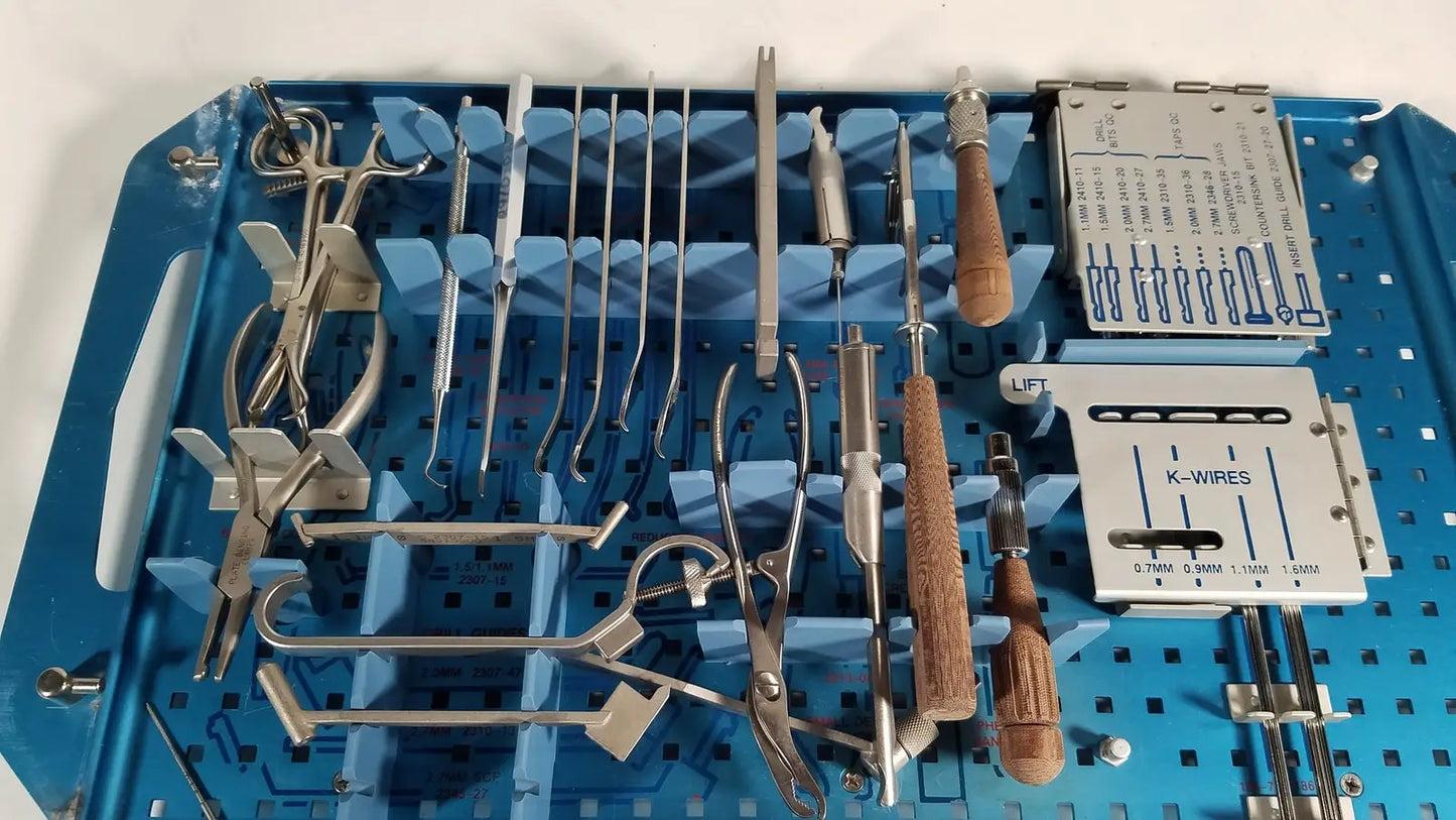 Zimmer Mini Fragment Set 2600-07 Fracture Management - Surgical Instrument