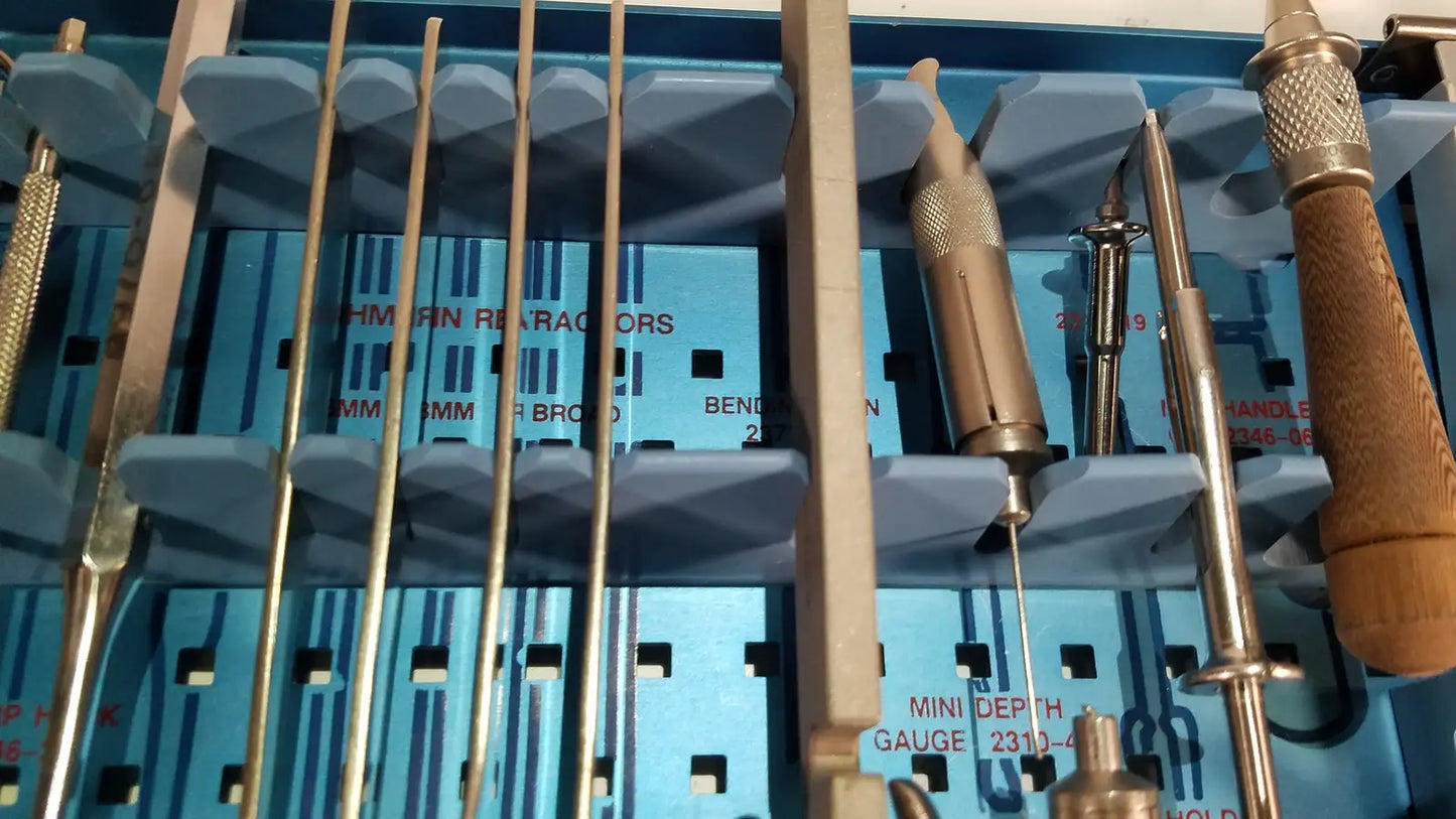 Zimmer Mini Fragment Set 2600-07 Fracture Management - Surgical Instrument