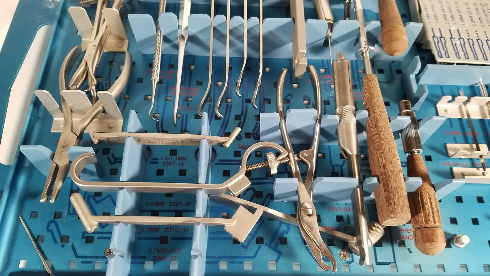 Zimmer Mini Fragment Set 2600-07 Fracture Management - Surgical Instrument