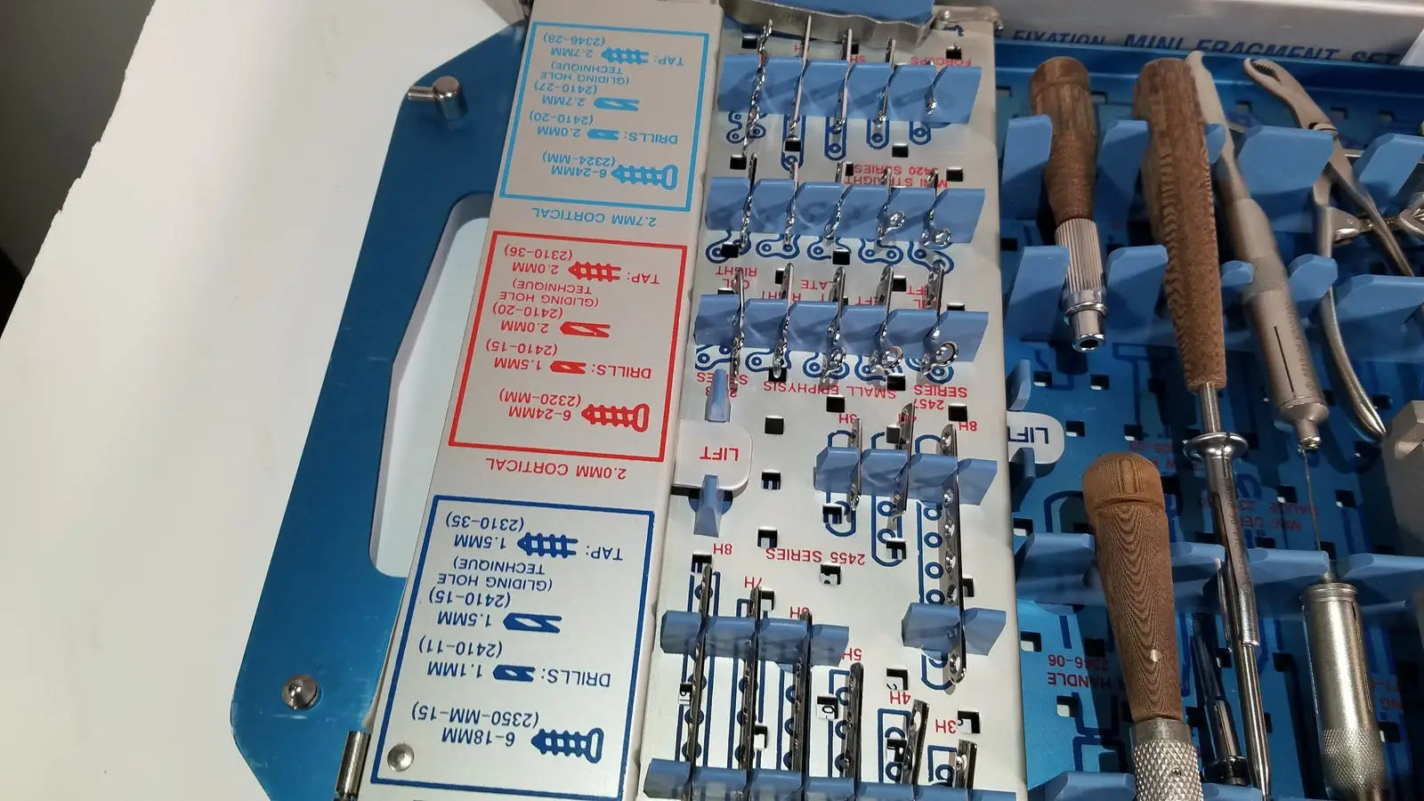 Zimmer Mini Fragment Set 2600-07 Fracture Management - Surgical Instrument