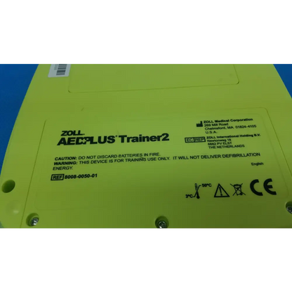 ZOLL AEC PLUS Trainer 2 AED with CPR-D-padz - REF 8008-0050-01 - Training Unit