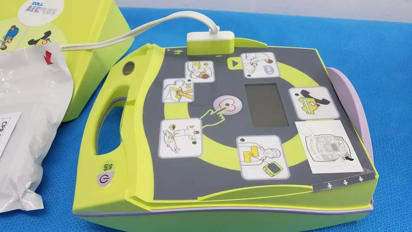 ZOLL AED Plus Automated External with Pads - X12D546617 - Defibrillator