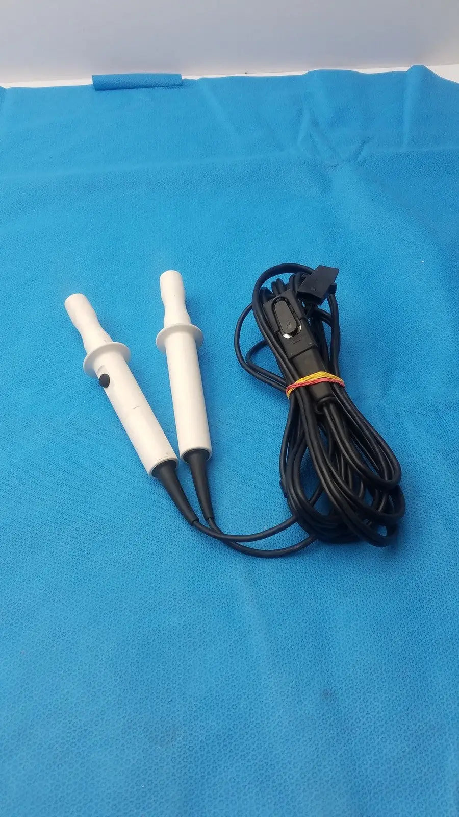 Zoll Autoclavable Handle Assembly With Switch - Medical Equipment Part