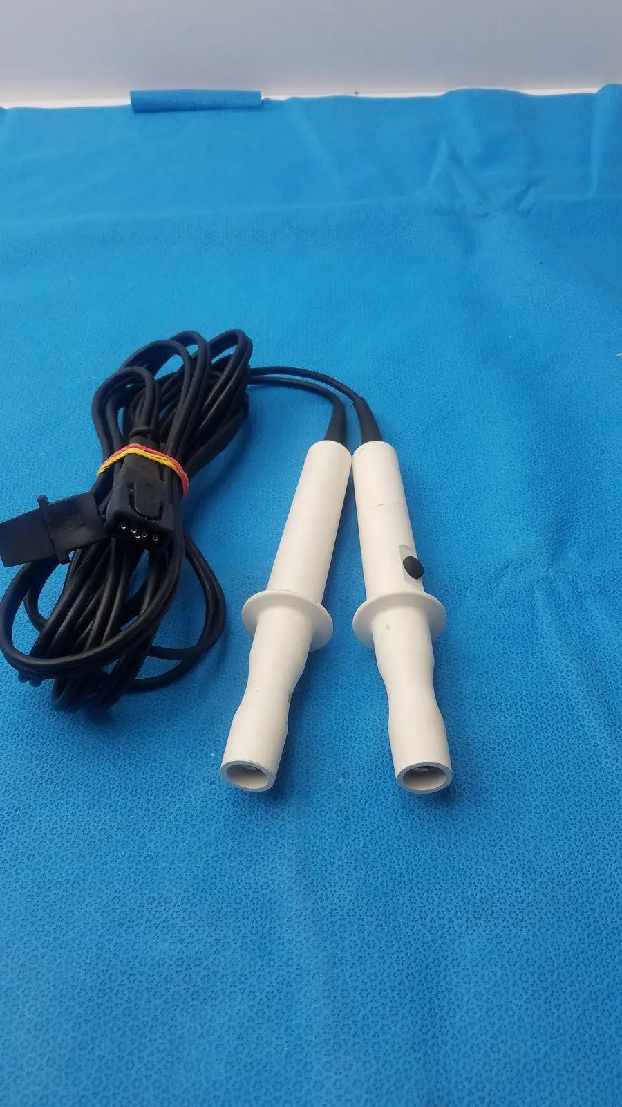 Zoll Autoclavable Handle Assembly With Switch - Medical Equipment Part