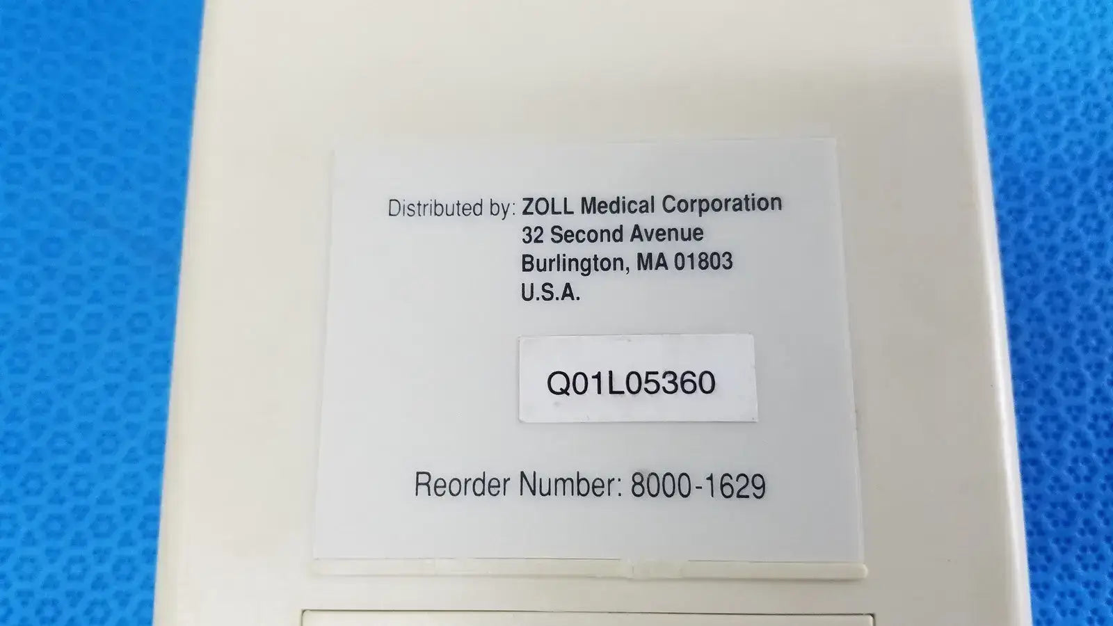 Zoll Medical Corporation ECG Simulator - Q01L05360