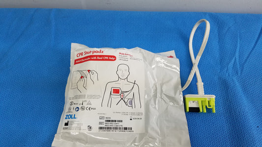 Zoll Medical CPR Stat-padz Adult Electrodes with Real Help - Defibrillator